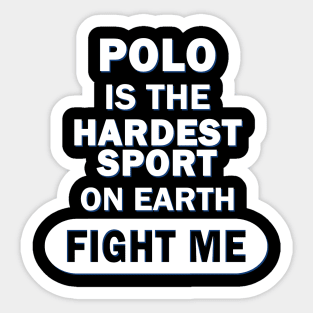 Polo Men Boys Sport Saddle Horse Gift Sticker